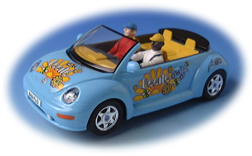 SCALEXTRIC Beetle cabrio blue